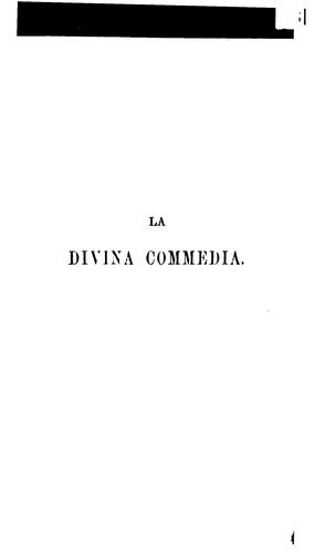 Dante Alighieri: La divina commedia (1867, G. Barbèra)