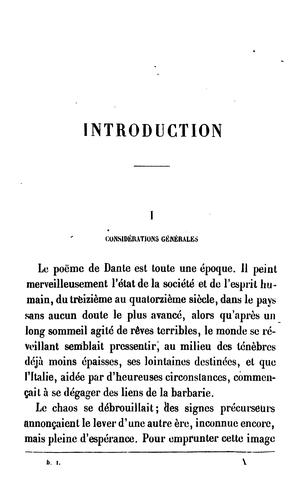 Dante Alighieri, Félicité Robert de Lamennais: La divine comédie (1863, Librairie académique Didier)